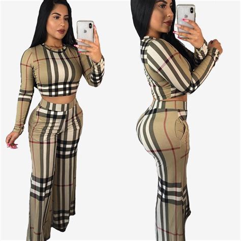 burberry 2 piece outfit women's|Burberry two piece outfit.